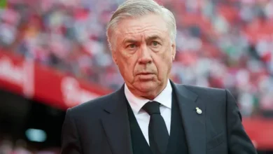 كارلو أنشيلوتي يودع ريال مدريد في ملعب سانتياغو برنابيو