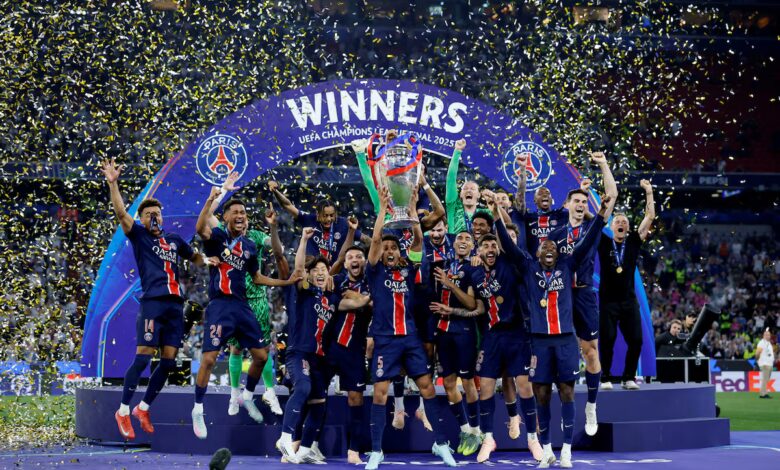 باريس سان جيرمان يتوّج بلقب دوري أبطال أوروبا لأول مرة في تاريخه