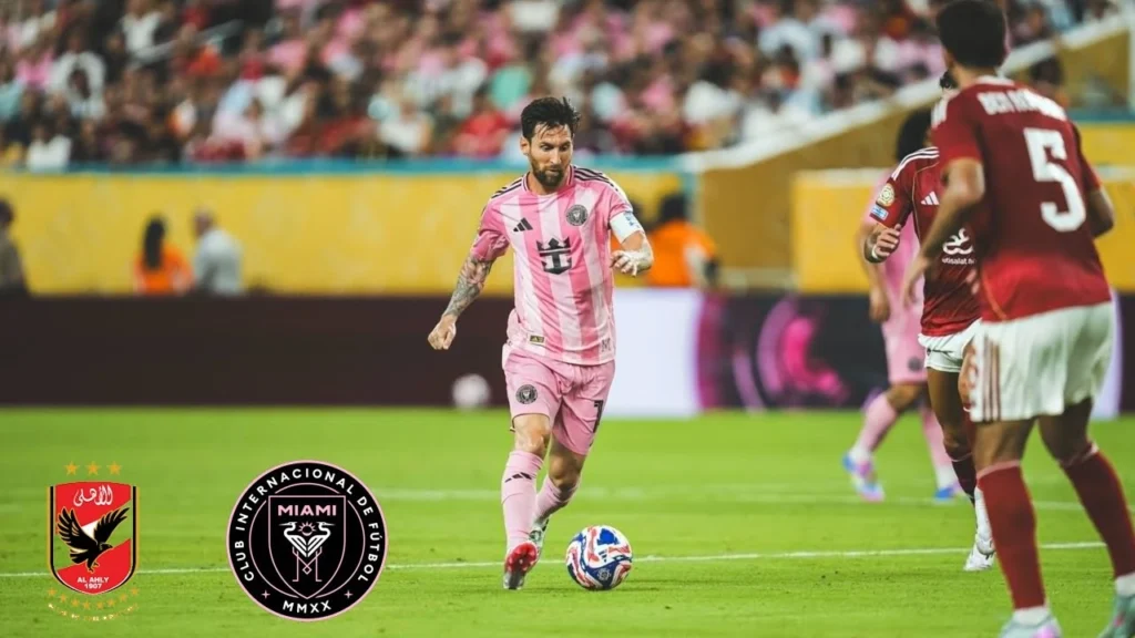 صورة تظهر نجم إنتر ميامي ليونيل ميسي