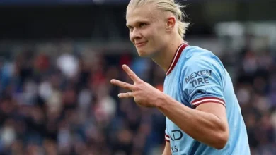 إرلينغ هالاند يستعد لمباراة مانشستر سيتي في كأس العالم للأندية