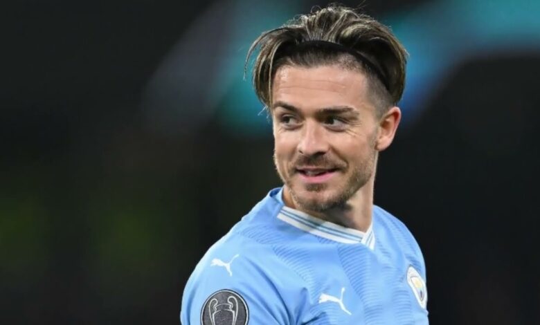 جاك غريليش لاعب مانشستر سيتي السابق
