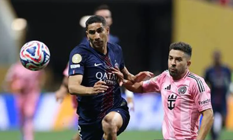 مباراة إنتر ميامي ضد باريس سان جيرمان في كأس العالم للأندية