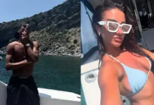 من هي فاتي فاسكيز المؤثرة الجاليثية التي تشارك العطلات مع لامين يامال؟ 13 فاتي فاسكيز على شاطئ إيطالي خلال عطلتها الصيفية