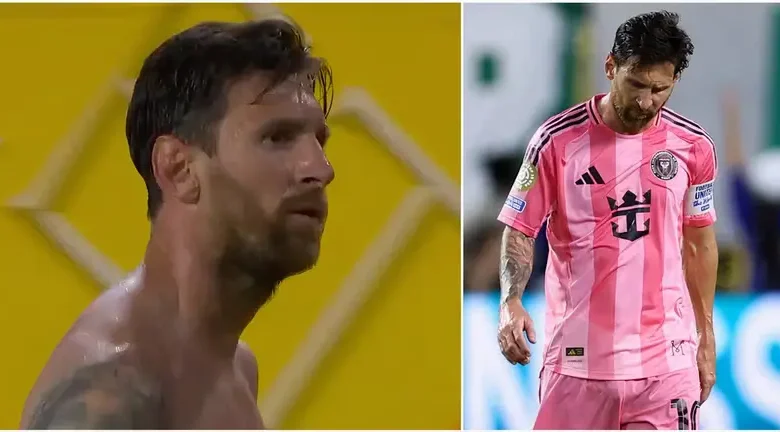 ميسي يغادر الملعب غاضبًا بعد تعادل إنتر ميامي ضد بالميراس