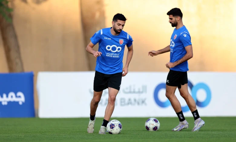تدريبات منتخب الأردن قبل مواجهة العراق في تصفيات المونديال
