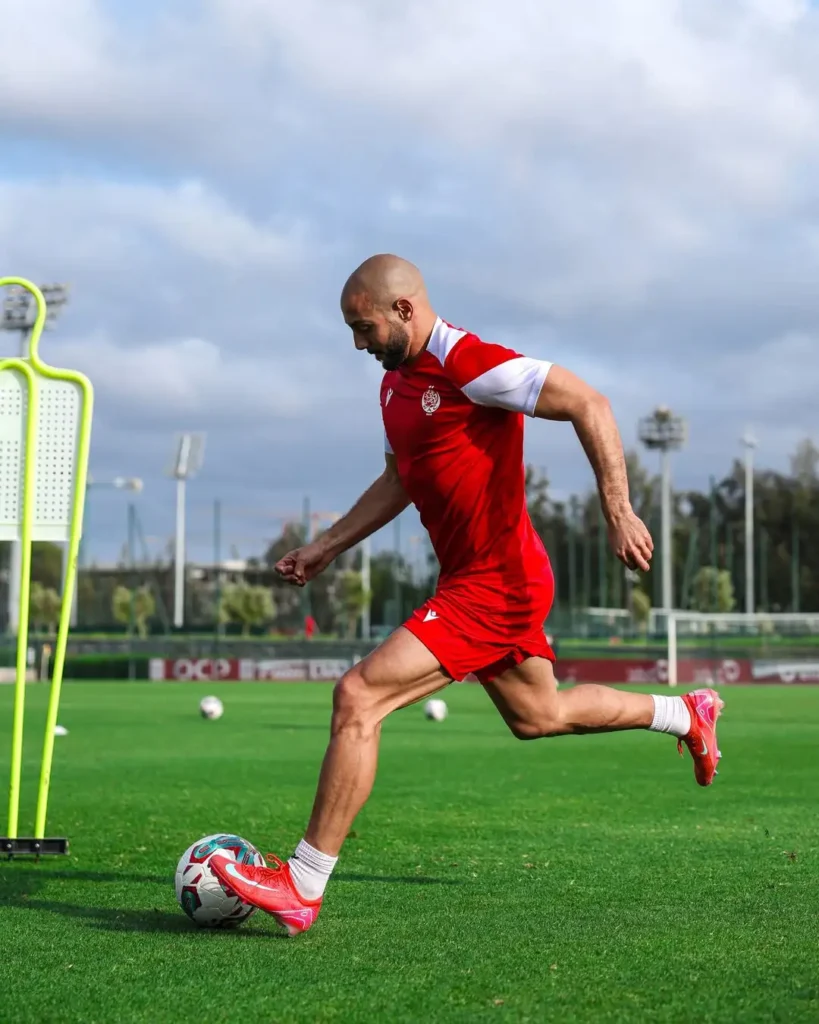 تدريبات نادي الوداد الرياضي في مركب محمد السادس لكرة القدم بسلا