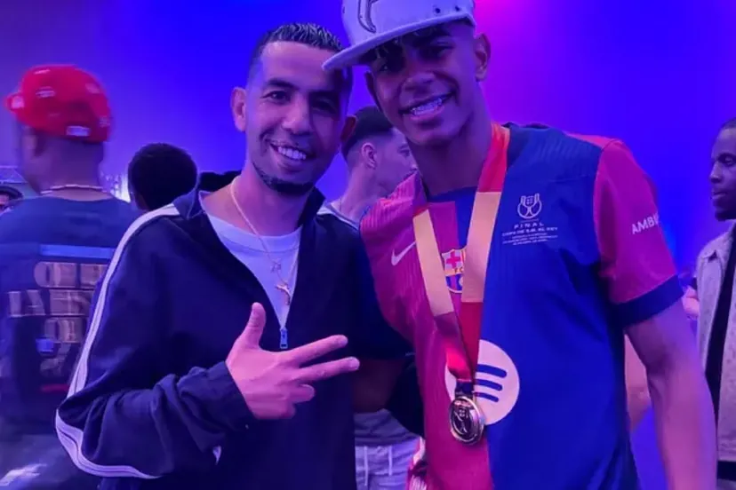 منير نصر الله والد لامين يمال يتحدث عن مرضه