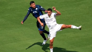 ترينت ألكسندر-أرنولد في مباراة ريال مدريد ضد باتشوكا