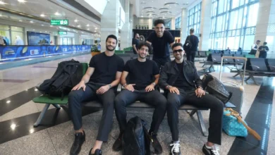 لاعبو الأهلي يظهرون بإطلالة أنيقة من Concrete قبل السفر إلى كأس العالم للأندية 2025