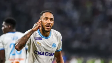 بيير إيميريك أوباميانغ يعود إلى أولمبيك مارسيليا صفقة الموسم في الليغ 1 9 بيير إيميريك أوباميانغ بقميص أولمبيك مارسيليا