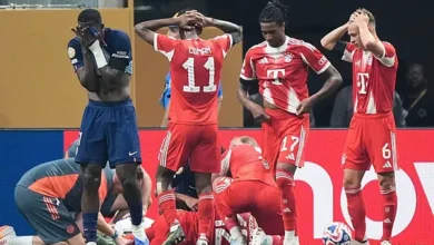 بايرن ميونخ ينتقد دوناروما بعد إصابة موسيالا الخطيرة في كأس العالم للأندية 2025 3 لحظة إصابة جمال موسيالا في تدخل جانلويجي دوناروما خلال مباراة بايرن ميونخ وباريس سان جيرمان في كأس العالم للأندية 2025