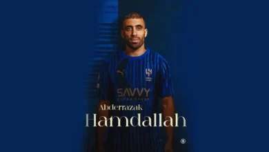 رسميًا : حمد الله إلى الهلال قبل كأس العالم للأندية 3 عبد الرزاق حمد الله بقميص الهلال