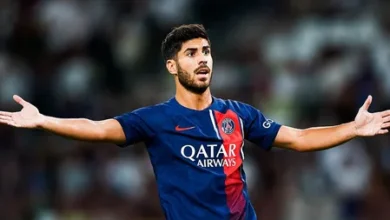 ماركو أسينسيو لاعب باريس سان جيرمان هدف نادي بنفيكا البرتغالي