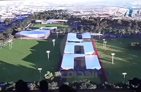 مشروع "لالماسيا" الثوري من شباب بلوزداد يهز الكرة الجزائرية 1 تصميم ثلاثي الأبعاد لمركز التكوين الجديد لشباب بلوزداد يظهر ملاعب وبنية تحتية حديثة