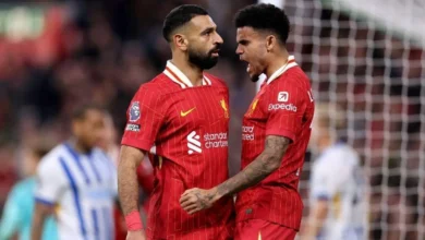 هل وداع محمد صلاح للويس دياز يكشف عن أزمة في ليفربول بعد انتقاله لبايرن؟ 1 محمد صلاح يودع لويس دياز برسالة مؤثرة على إنستغرام