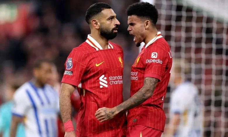 هل وداع محمد صلاح للويس دياز يكشف عن أزمة في ليفربول بعد انتقاله لبايرن؟ 1 محمد صلاح يودع لويس دياز برسالة مؤثرة على إنستغرام