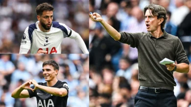 هل يمكن لتوماس فرانك أن يحول توتنهام إلى قوة تكتيكية في الدوري الإنجليزي؟ 1 توماس فرانك مدرب توتنهام يوجه لاعبيه خلال مباراة في الدوري الإنجليزي