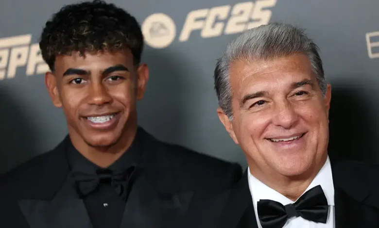 برشلونة يقرر مراقبة محتوى لامين يامال على مواقع التواصل الاجتماعي 1 لامين يامال خلال تدريب برشلونة بعد أزمة الكلاسيكو