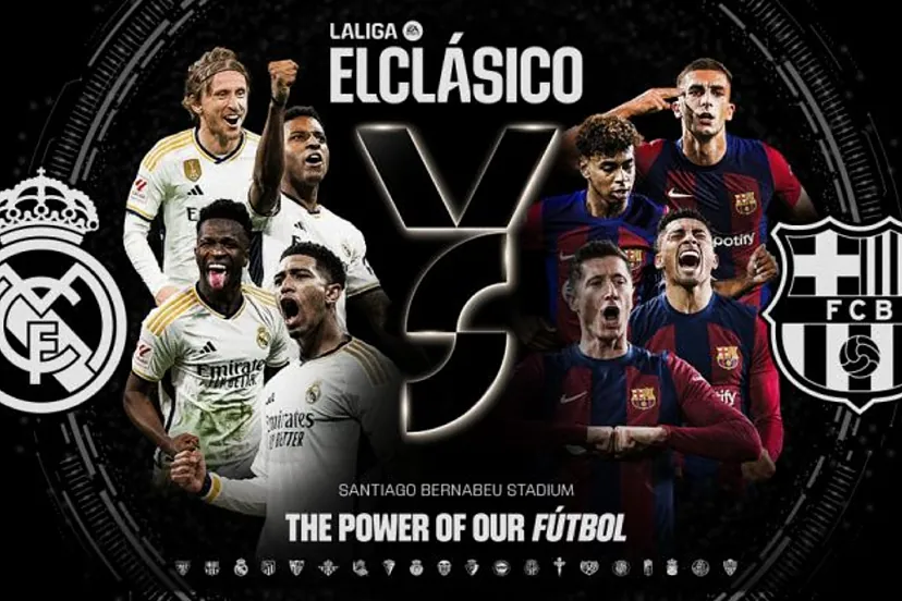جماهير لاليغا تحتفل بالكلاسيكو بين ريال مدريد وبرشلونة في أمريكا